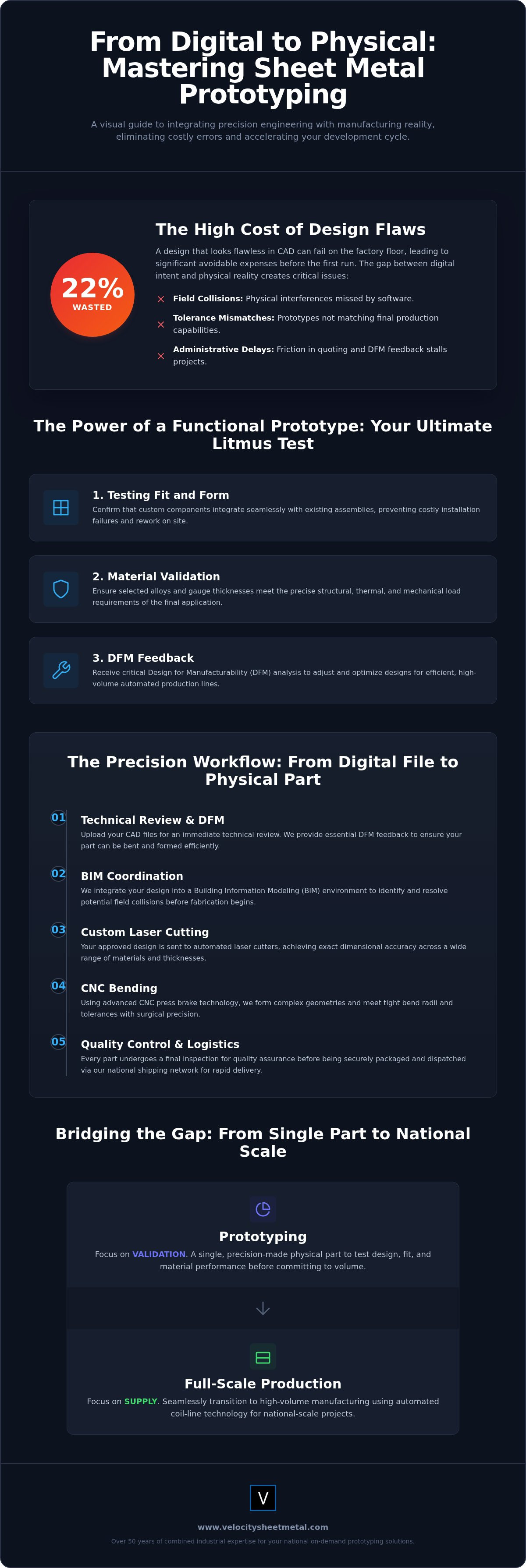 Sheet Metal Prototyping Services: The 2026 Guide to Rapid Industrial Innovation infographic