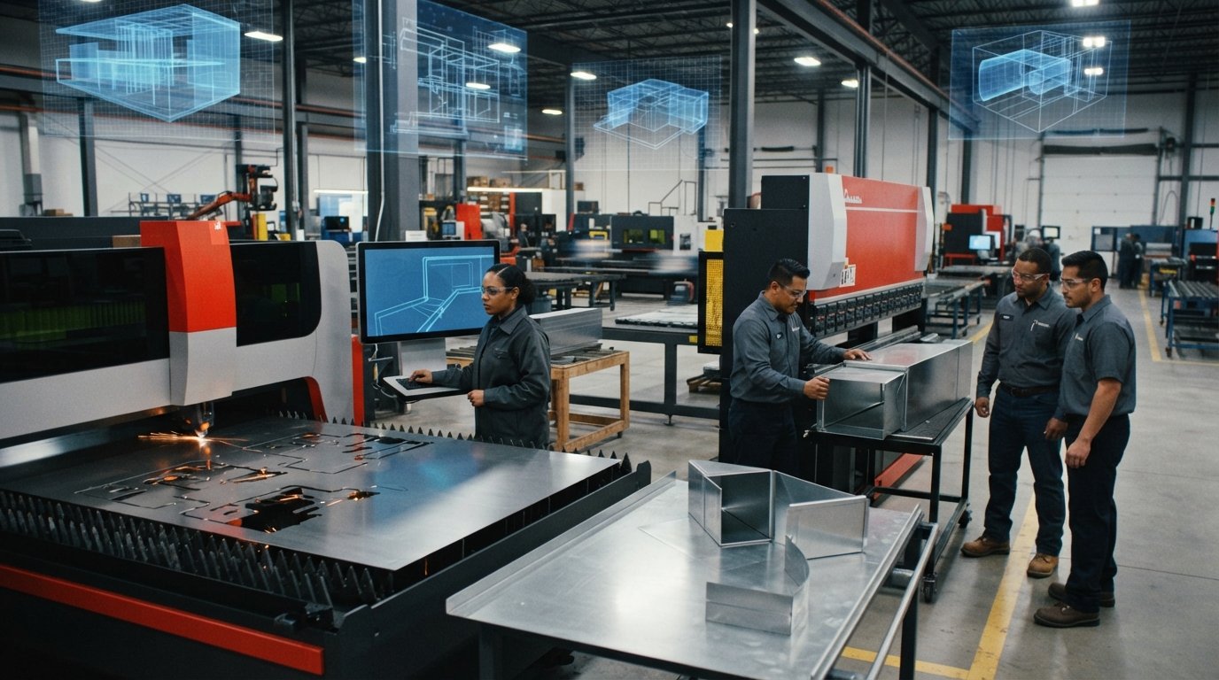 Sheet Metal Laser Cutting and Bending: Precision Fabrication for 2026 Industrial Standards