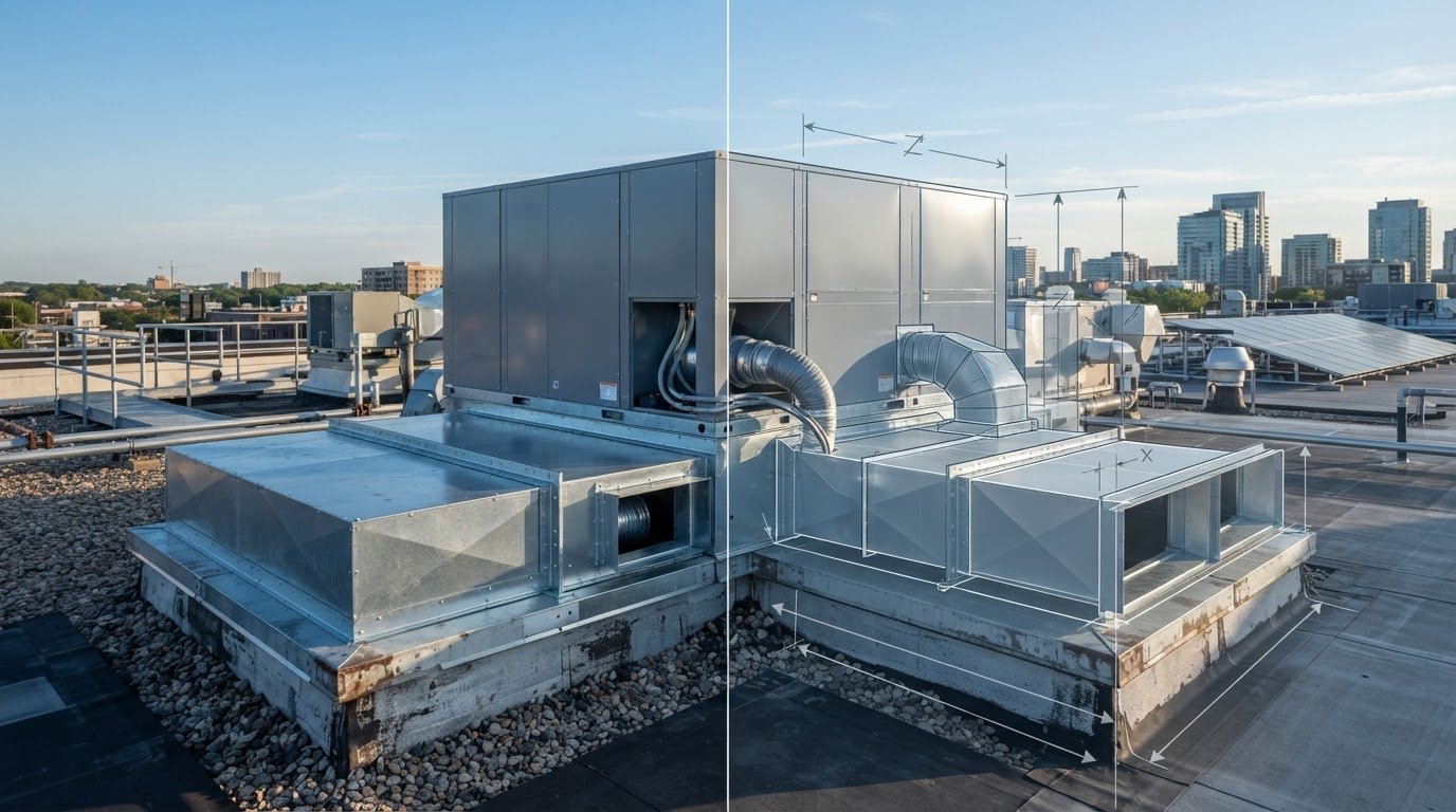 Rooftop Unit Curb Adapters: Sizing and Selection Guide