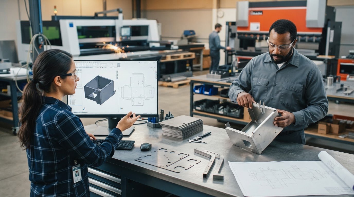 SOLIDWORKS Sheet Metal Design for Fabrication: A Practical Workflow